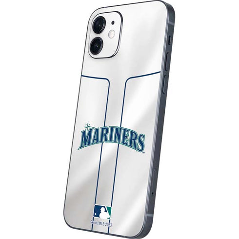 MLB Seattle Mariners Home Jersey iPhone 12 Mini Skin