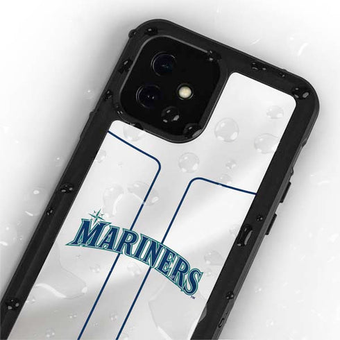 MLB Seattle Mariners Home Jersey iPhone 12 Mini Waterproof Case