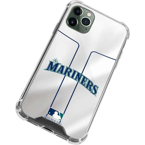 MLB Seattle Mariners Home Jersey iPhone 12 Pro Clear Case