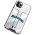 MLB Seattle Mariners Home Jersey iPhone 12 Pro Clear Case