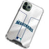 MLB Seattle Mariners Home Jersey iPhone 12 Pro Max Clear Case