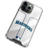 MLB Seattle Mariners Home Jersey iPhone 13 Pro Clear Case