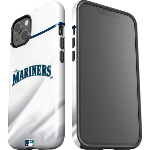 MLB Seattle Mariners Home Jersey iPhone 15 Plus Impact Case