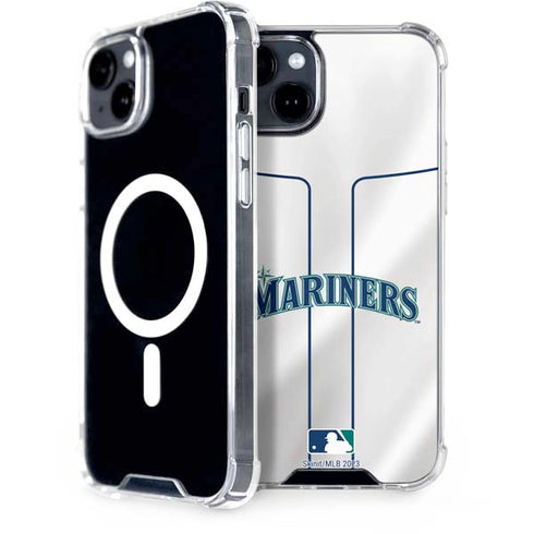 MLB Seattle Mariners Home Jersey iPhone 14 MagSafe Case