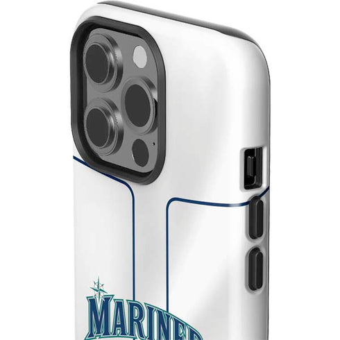 MLB Seattle Mariners Home Jersey iPhone 15 Pro Impact Case
