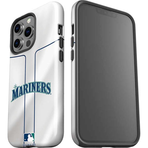 MLB Seattle Mariners Home Jersey iPhone 15 Pro Impact Case