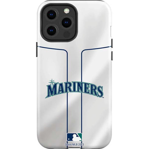 MLB Seattle Mariners Home Jersey iPhone 15 Pro Max Impact Case