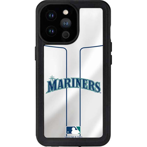 MLB Seattle Mariners Home Jersey iPhone 14 Pro Max Waterproof Case