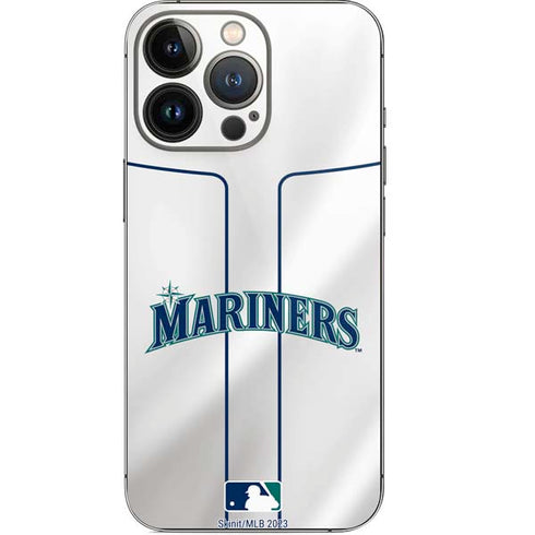 MLB Seattle Mariners Home Jersey iPhone 14 Pro Skin
