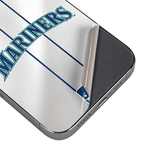 MLB Seattle Mariners Home Jersey iPhone 14 Pro Skin