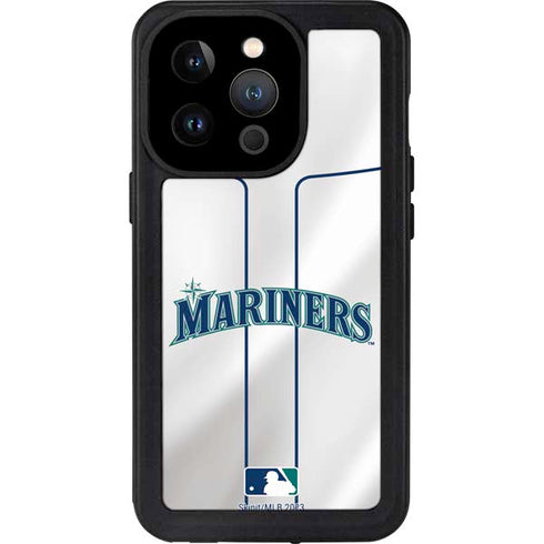 MLB Seattle Mariners Home Jersey iPhone 14 Pro Waterproof Case