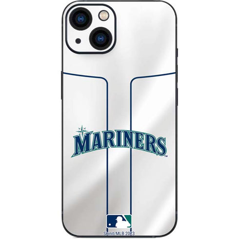 MLB Seattle Mariners Home Jersey iPhone 14 Skin