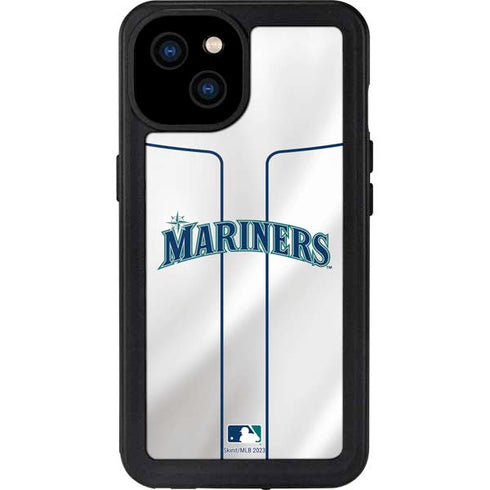 MLB Seattle Mariners Home Jersey iPhone 15 Plus Waterproof Case
