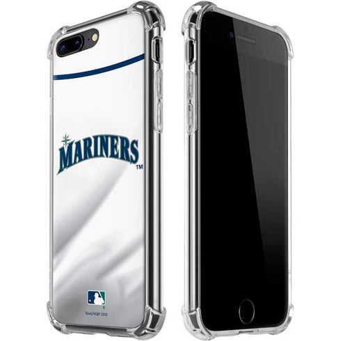 MLB Seattle Mariners Home Jersey iPhone 7/8 Plus Clear Case