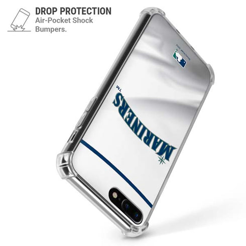 MLB Seattle Mariners Home Jersey iPhone 7/8 Plus Clear Case