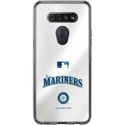 MLB Seattle Mariners Home Jersey LG K51/Q51 Clear Case