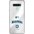 MLB Seattle Mariners Home Jersey LG Stylo 6 Clear Case