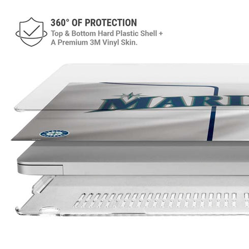 MLB Seattle Mariners Home Jersey MacBook Air 13in M1 (2021) Case plus Skin