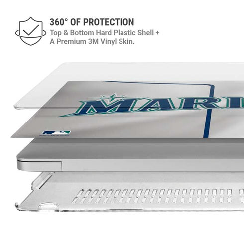 MLB Seattle Mariners Home Jersey MacBook Pro 15in (2016-19) Case plus Skin