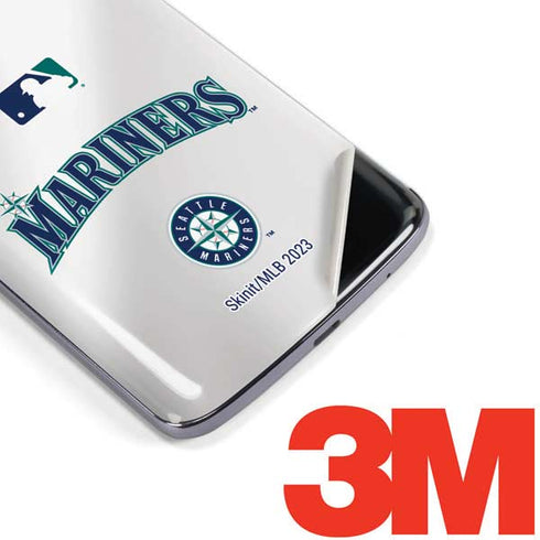 MLB Seattle Mariners Home Jersey Moto E5 Plus Skin