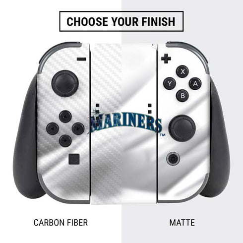 MLB Seattle Mariners Home Jersey Nintendo Switch Bundle Skin