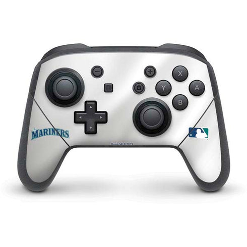 MLB Seattle Mariners Home Jersey Nintendo Switch Pro Controller Skin