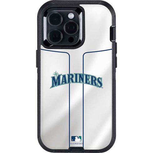 MLB Seattle Mariners Home Jersey Otterbox Defender iPhone Skin