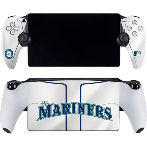 MLB Seattle Mariners Home Jersey PlayStation Portal Remote Player Skin