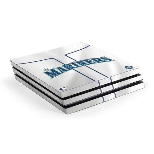 MLB Seattle Mariners Home Jersey PS4 Pro Console Skin