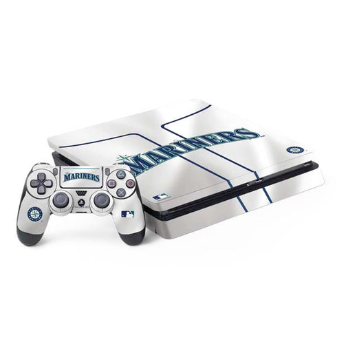 MLB Seattle Mariners Home Jersey PS4 Slim Bundle Skin