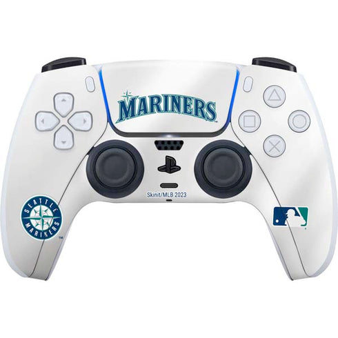 MLB Seattle Mariners Home Jersey PS5 Controller Skin