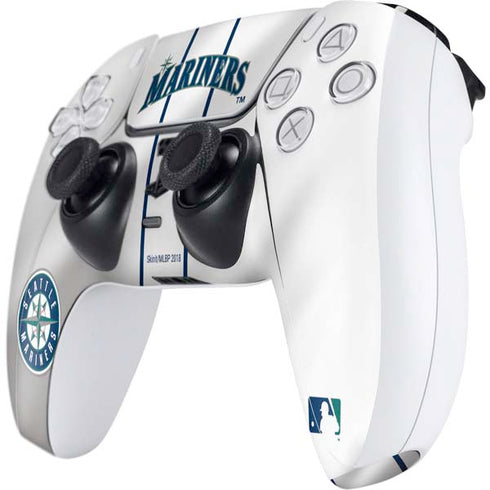 MLB Seattle Mariners Home Jersey PS5 Controller Skin
