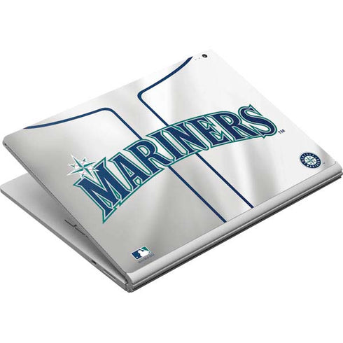 MLB Seattle Mariners Home Jersey Surface Book Skin
