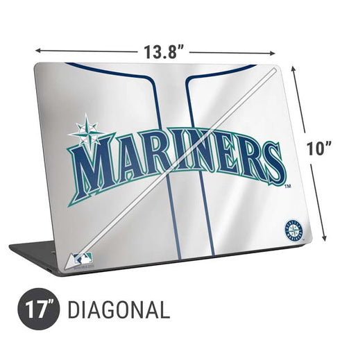 MLB Seattle Mariners Home Jersey Universal Laptop 17in (13.8 x 10in) Skin