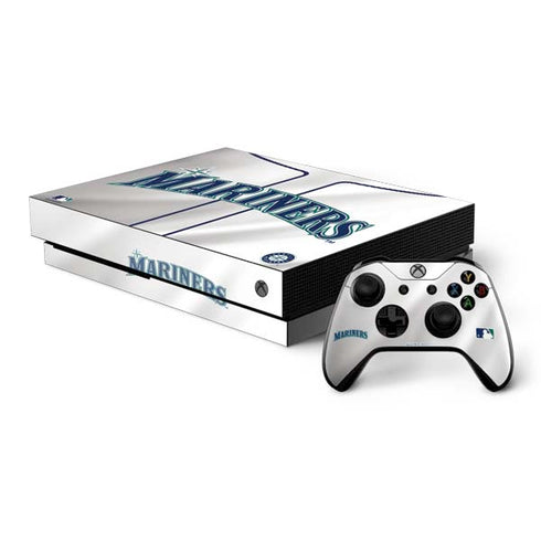 MLB Seattle Mariners Home Jersey Xbox One X Bundle Skin