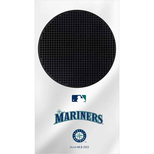 MLB Seattle Mariners Home Jersey Xbox Series S Console Skin