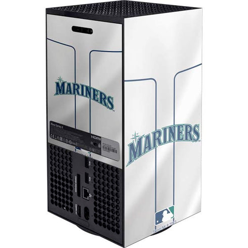 MLB Seattle Mariners Home Jersey Xbox Series X Console Skin