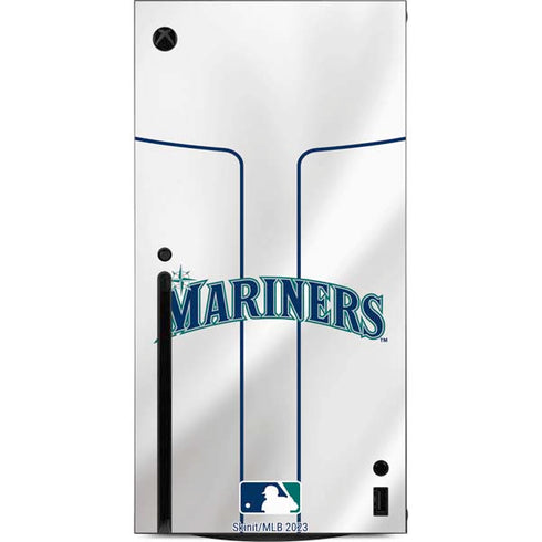 MLB Seattle Mariners Home Jersey Xbox Series X Console Skin