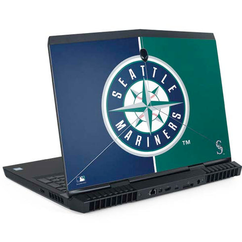 MLB Seattle Mariners Split Dell Alienware Skin