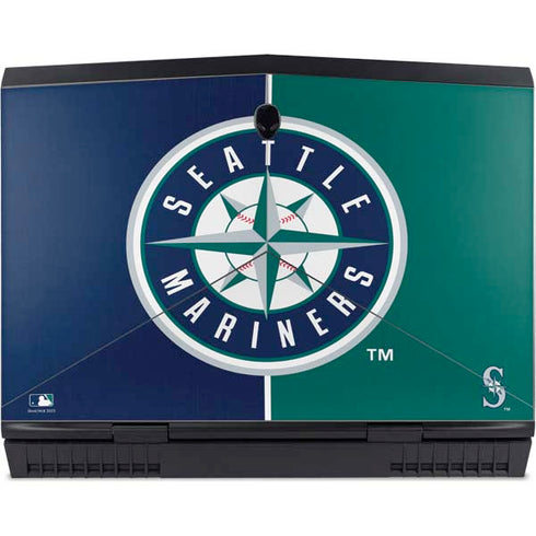 MLB Seattle Mariners Split Dell Alienware Skin