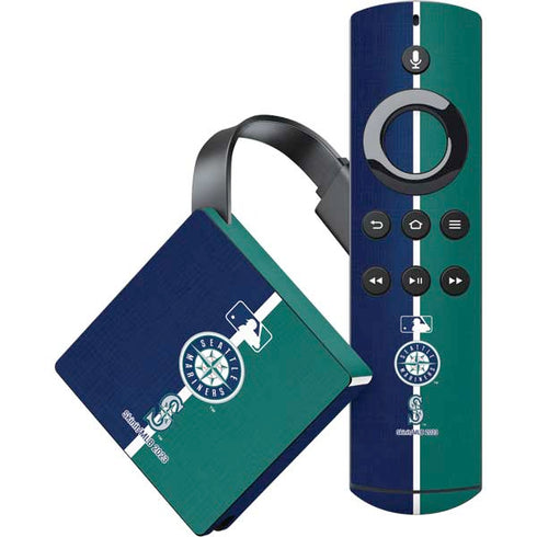 MLB Seattle Mariners Split Amazon Fire TV Skin