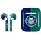 MLB Seattle Mariners Split Apple AirPods Skin
