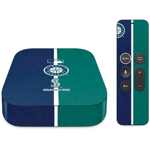 MLB Seattle Mariners Split Apple TV Skin