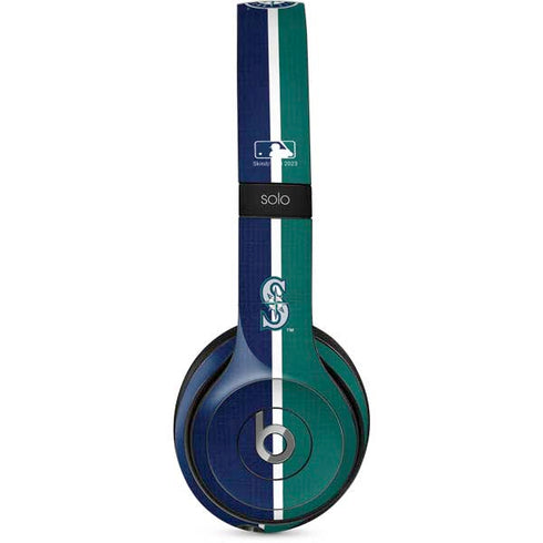 MLB Seattle Mariners Split Beats Solo 2 Wired Skin