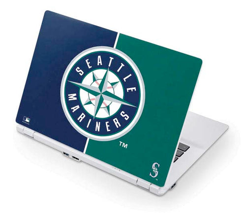 MLB Seattle Mariners Split Acer Chromebook Skin