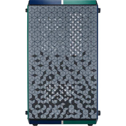 MLB Seattle Mariners Split Cooler Master MasterBox Q300L Mini Tower Skin