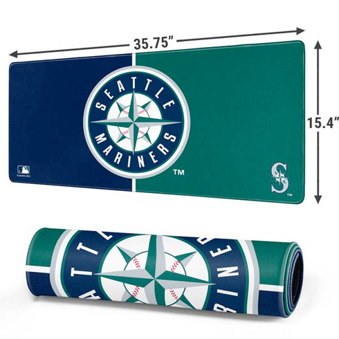 MLB Seattle Mariners Split Gaming Mouse Pad