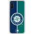 MLB Seattle Mariners Split Galaxy A10e Clear Case