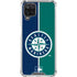 MLB Seattle Mariners Split Galaxy A12 Clear Case