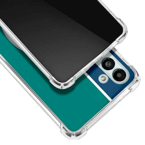 MLB Seattle Mariners Split Galaxy A13 5G Clear Case